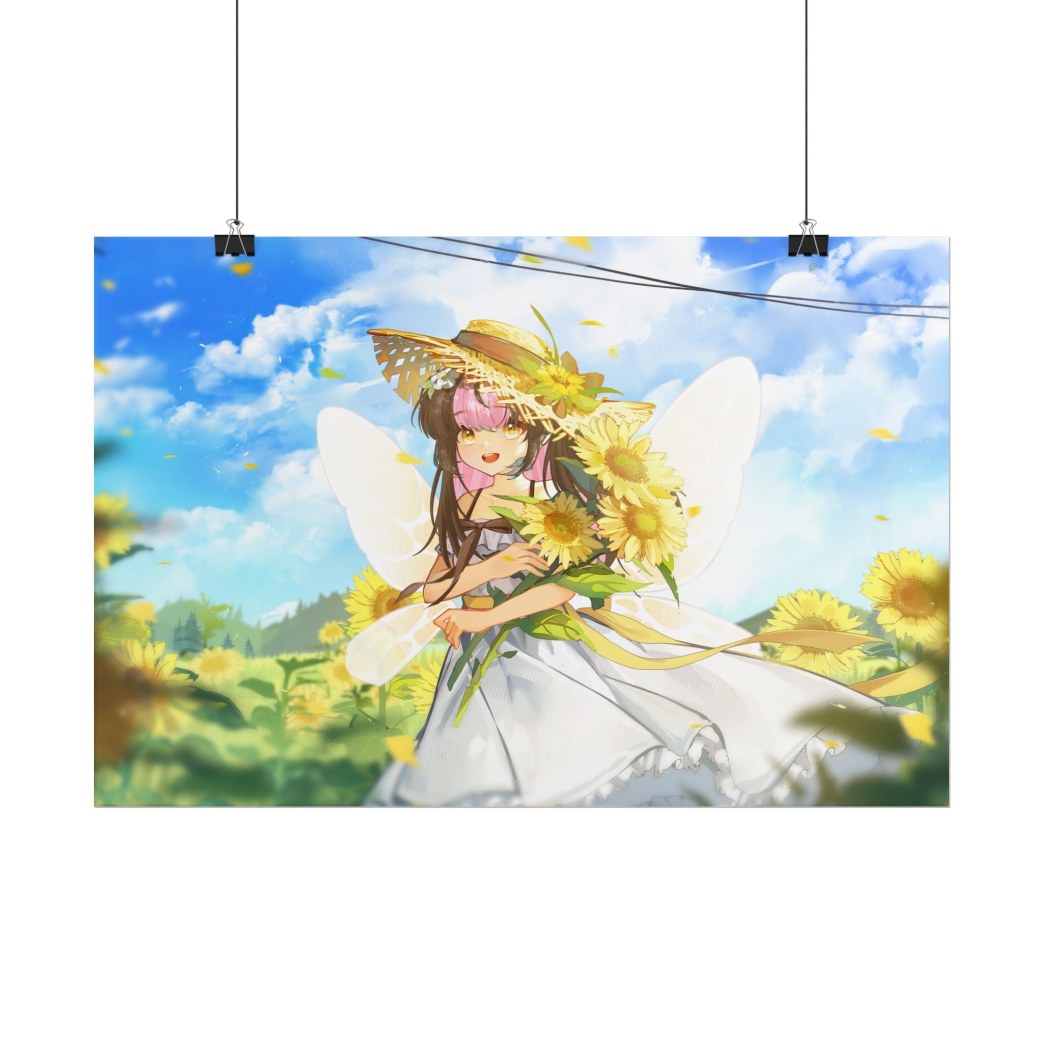 Lychibe "Sunflower Field" Poster