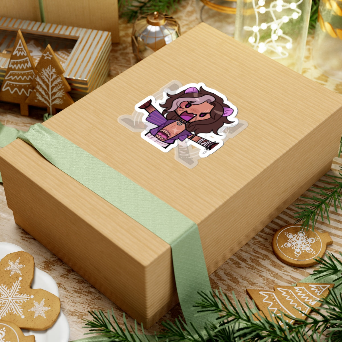 Angy htxLion Sticker