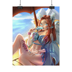 Luna Fujimaru "Seaside Vixen" Poster