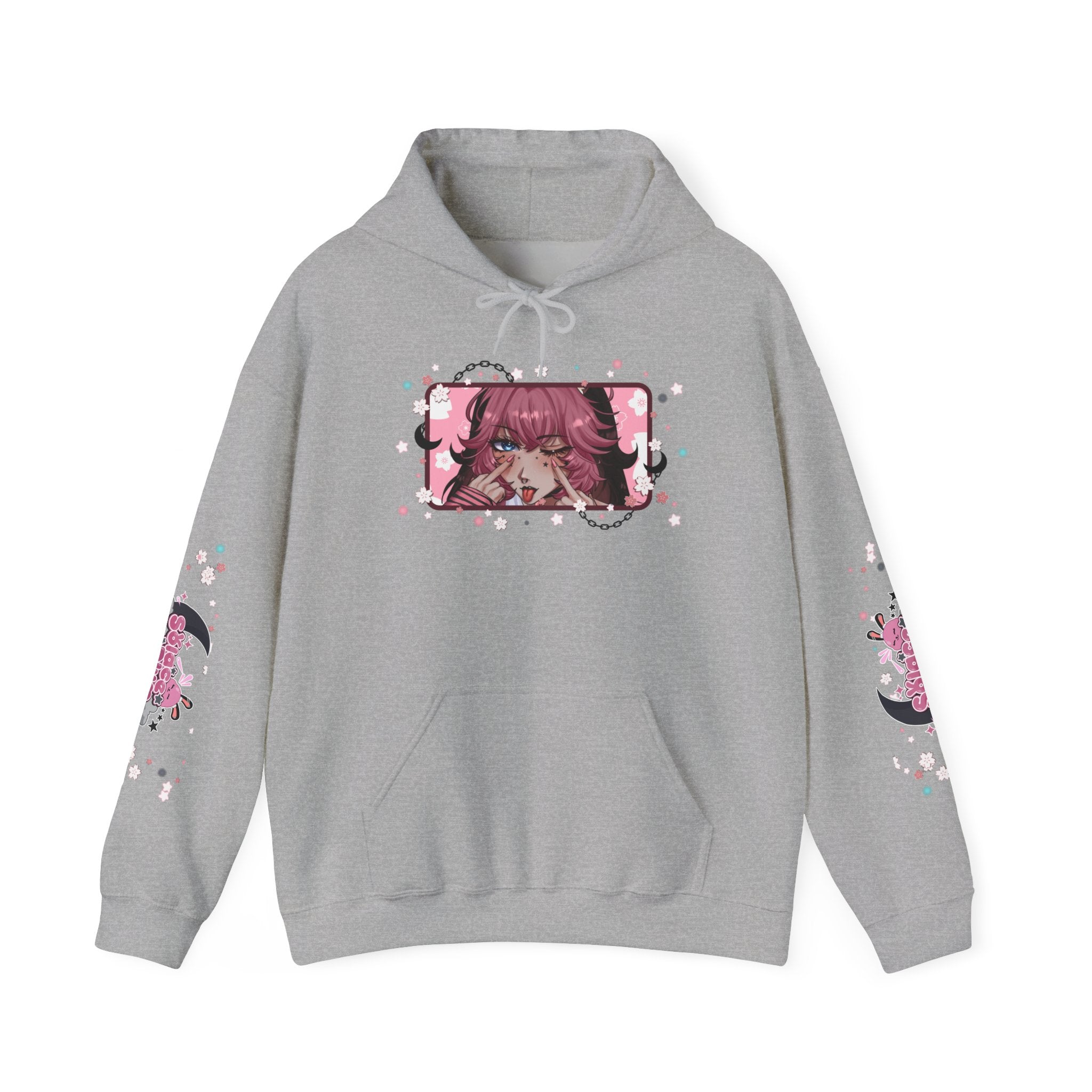 Solace Plum Colored "Blep" Designer Hoodie