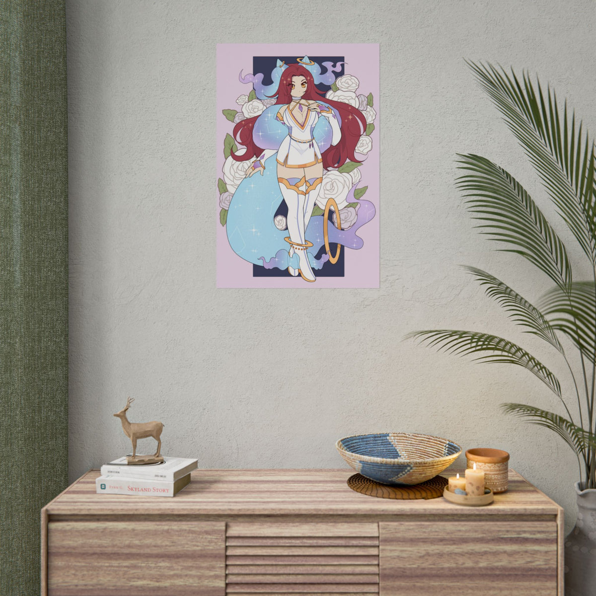 bluenovavtuber "Flowers" Poster