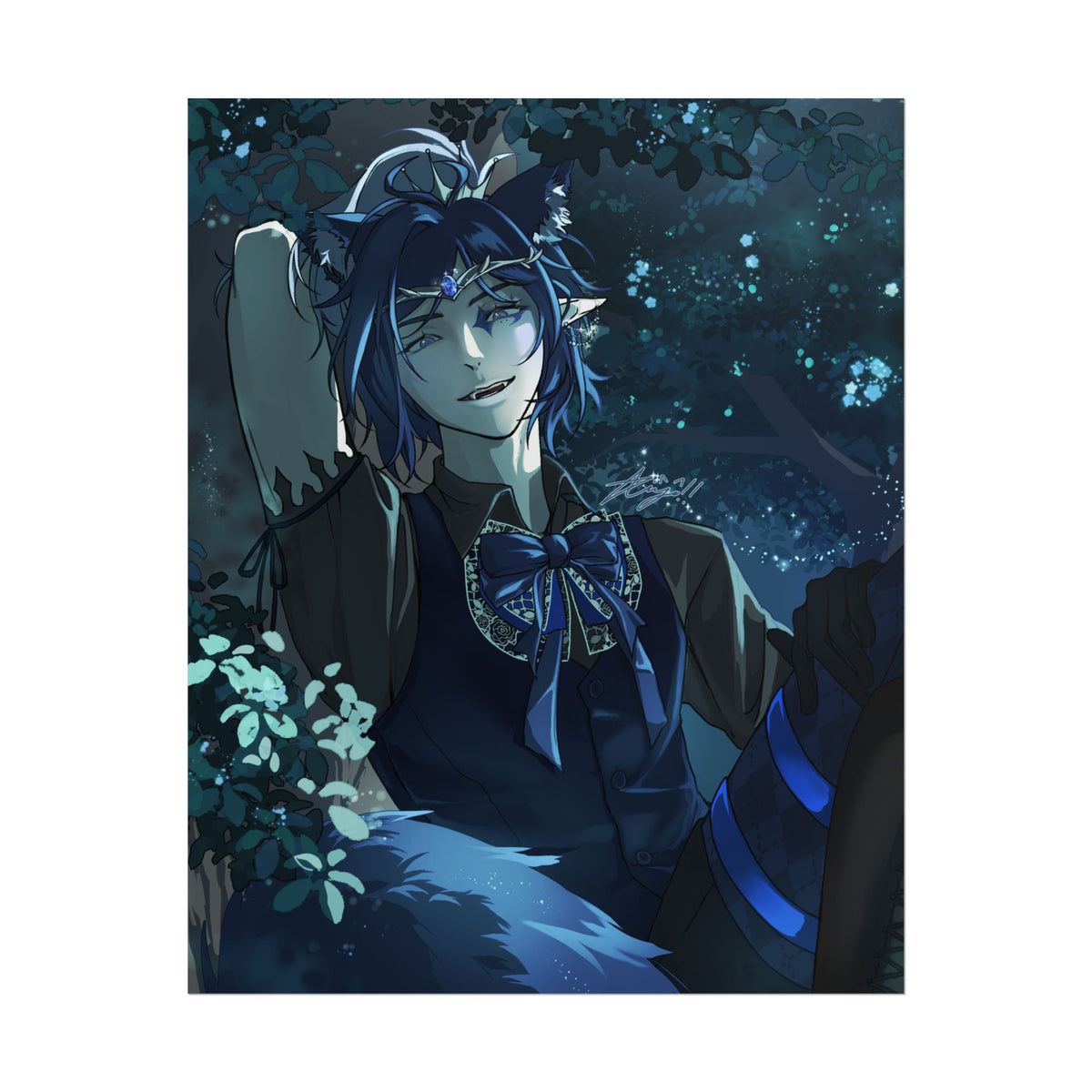 Danya "Hidden Trees" Poster
