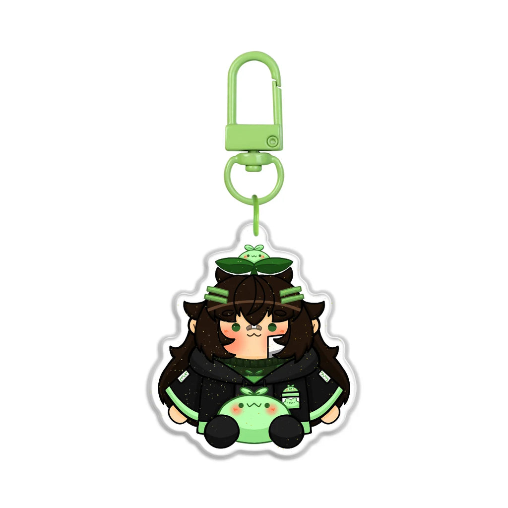 uniachcorn "Uni Plush" Double-Sided Glitter Keychain