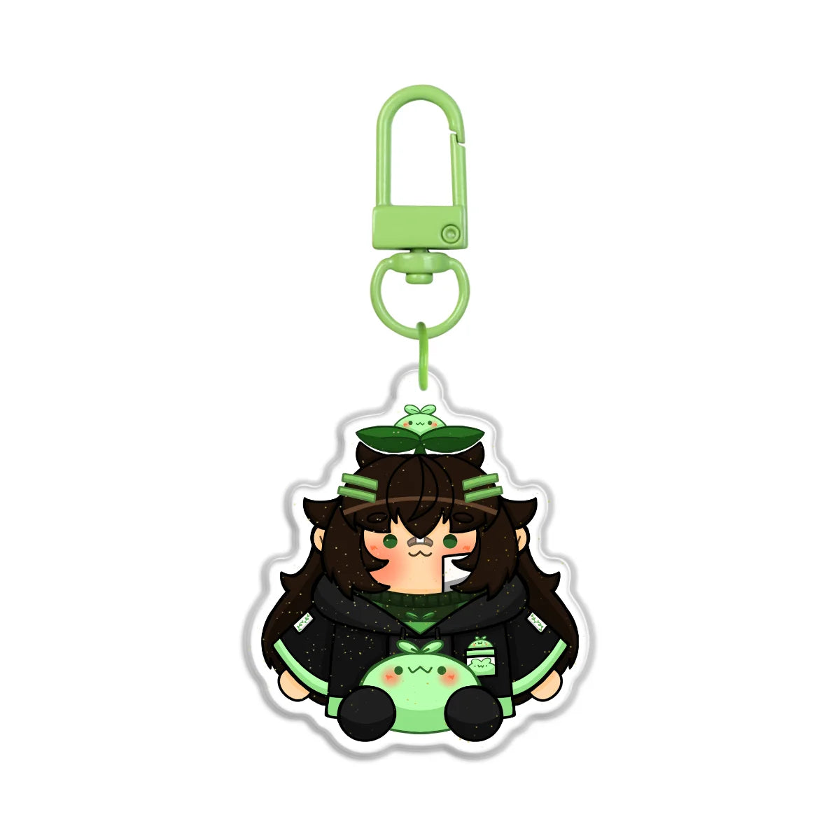 uniachcorn "Uni Plush" Double-Sided Glitter Keychain