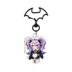 Ashdriel "Heart Hands" Double-Sided Holographic Keychain