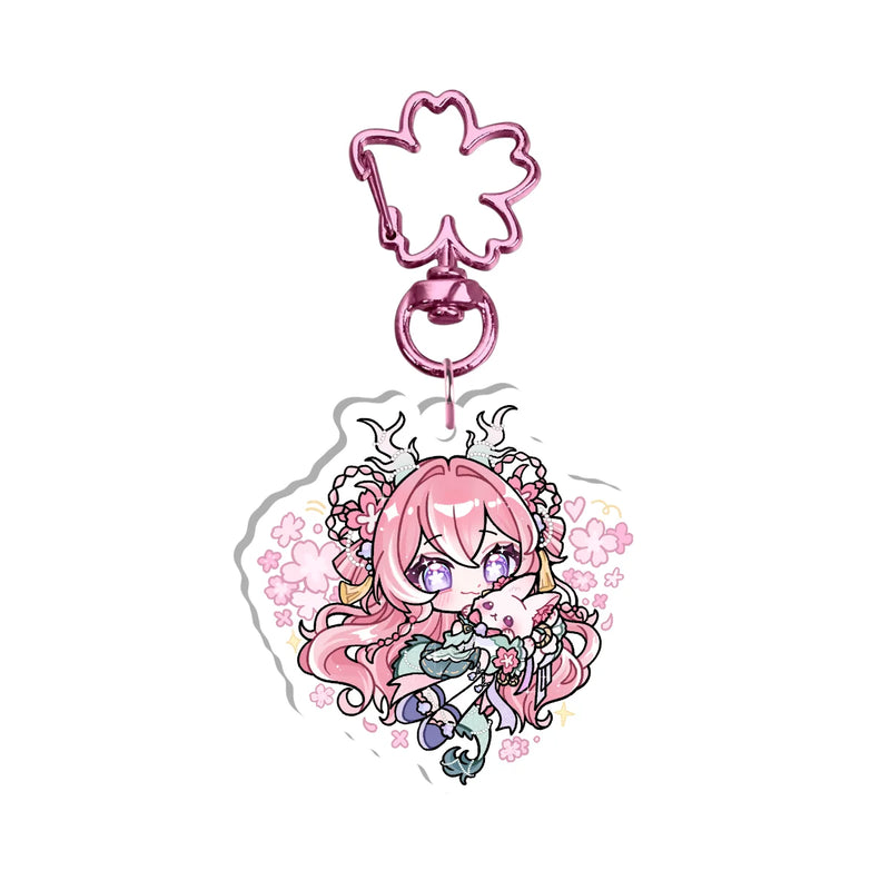 Jumi "Chibi Flowers" Keychain