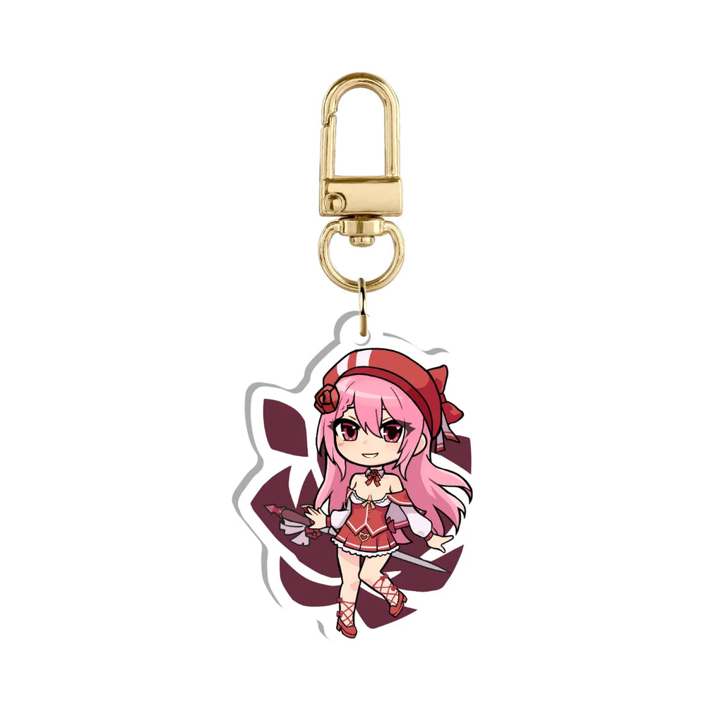 HanamiMomo Double-Sided Keychain