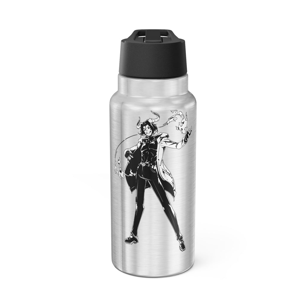 ThatSlimeOnline "Black and White" Tumbler