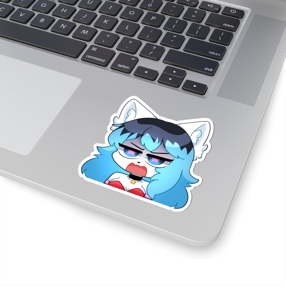 Angry Yuki Sticker