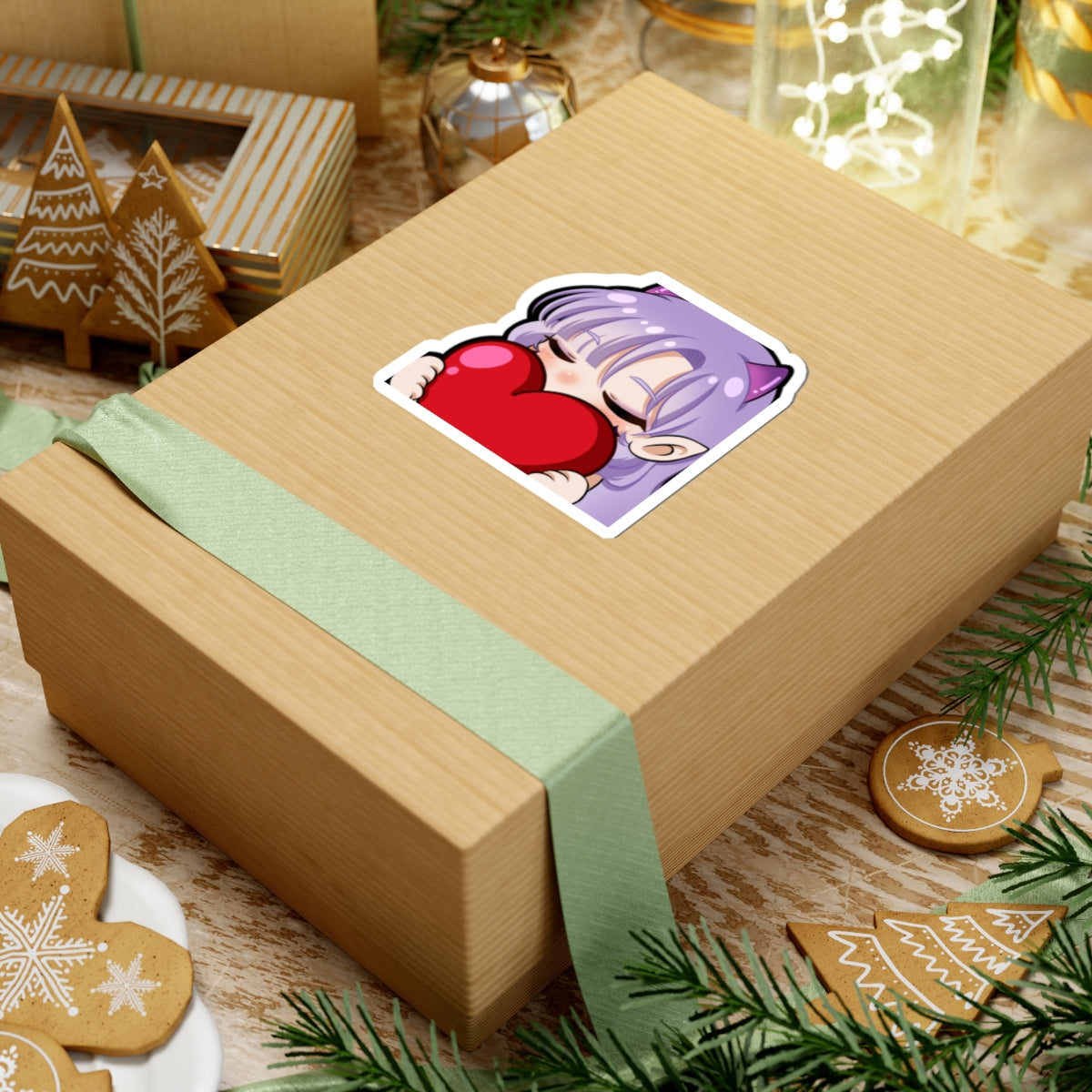 BasicallyVal "Heart" Sticker