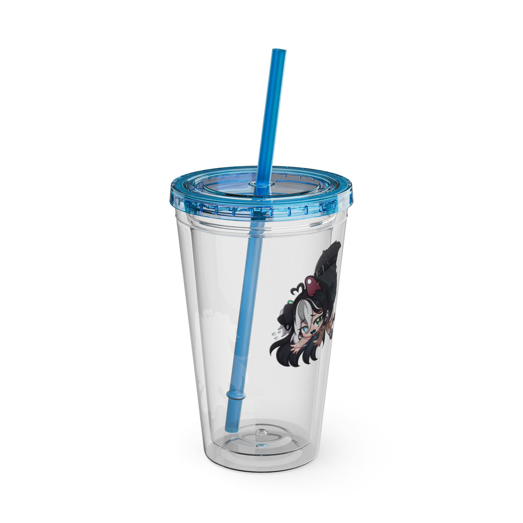 dognamedKats "Chibi Friends" Acrylic Tumbler