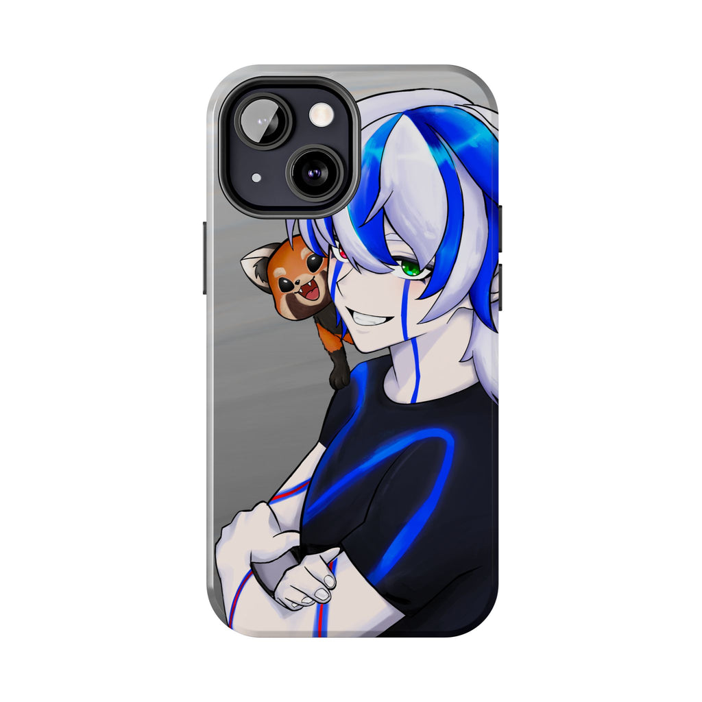Ray Xash "Red Panda Companion" Phone Case