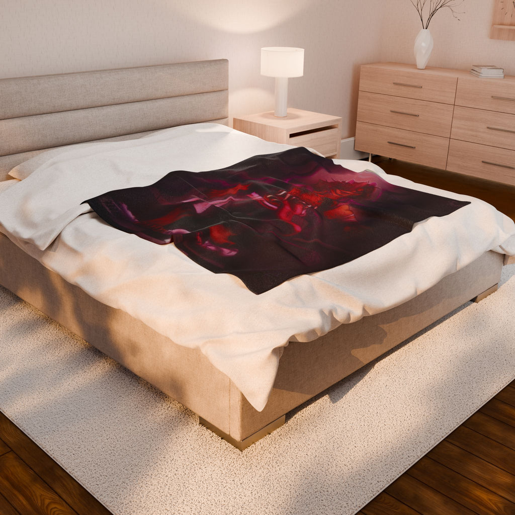 "Caught in 4K" htxLion Blanket