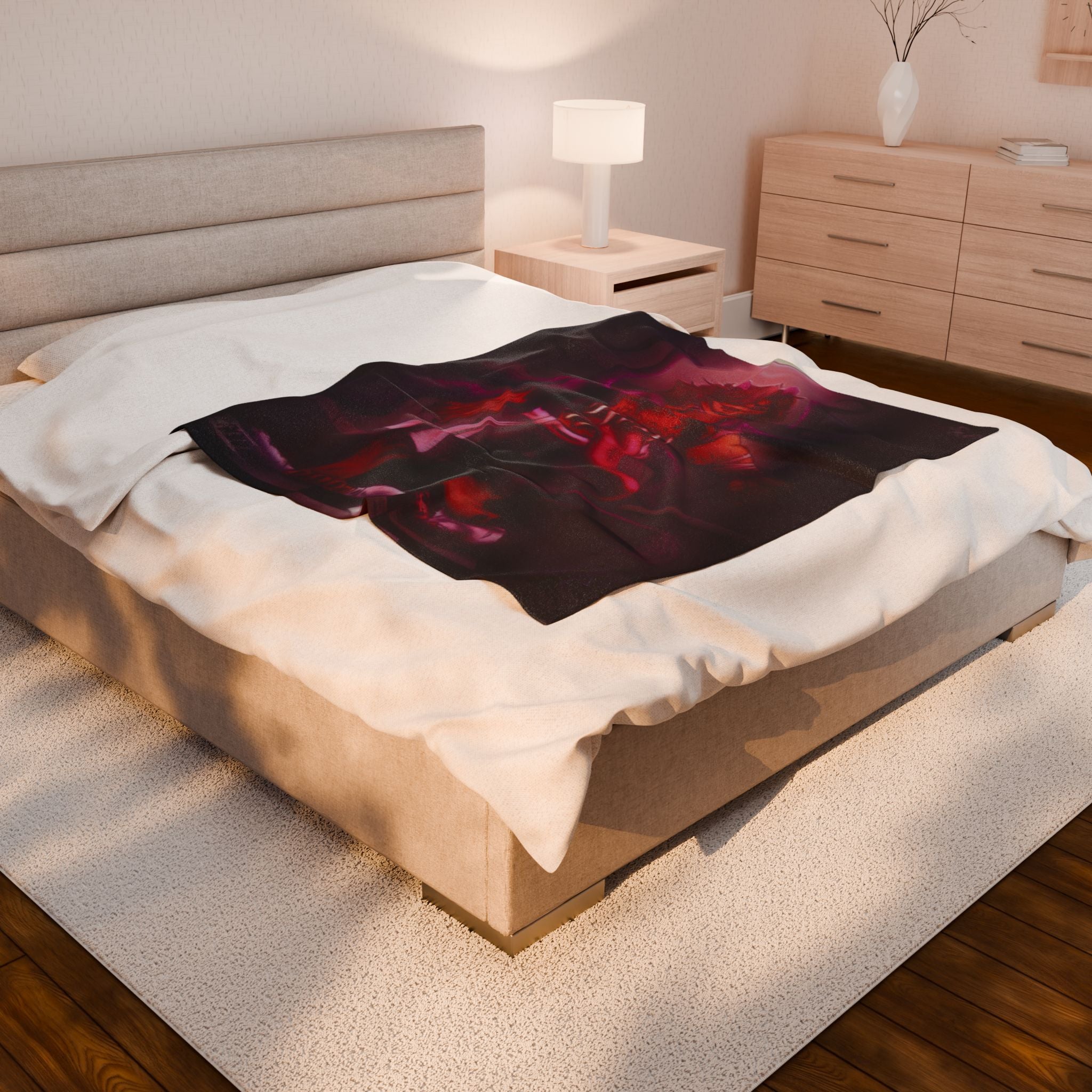 "Caught in 4K" htxLion Blanket