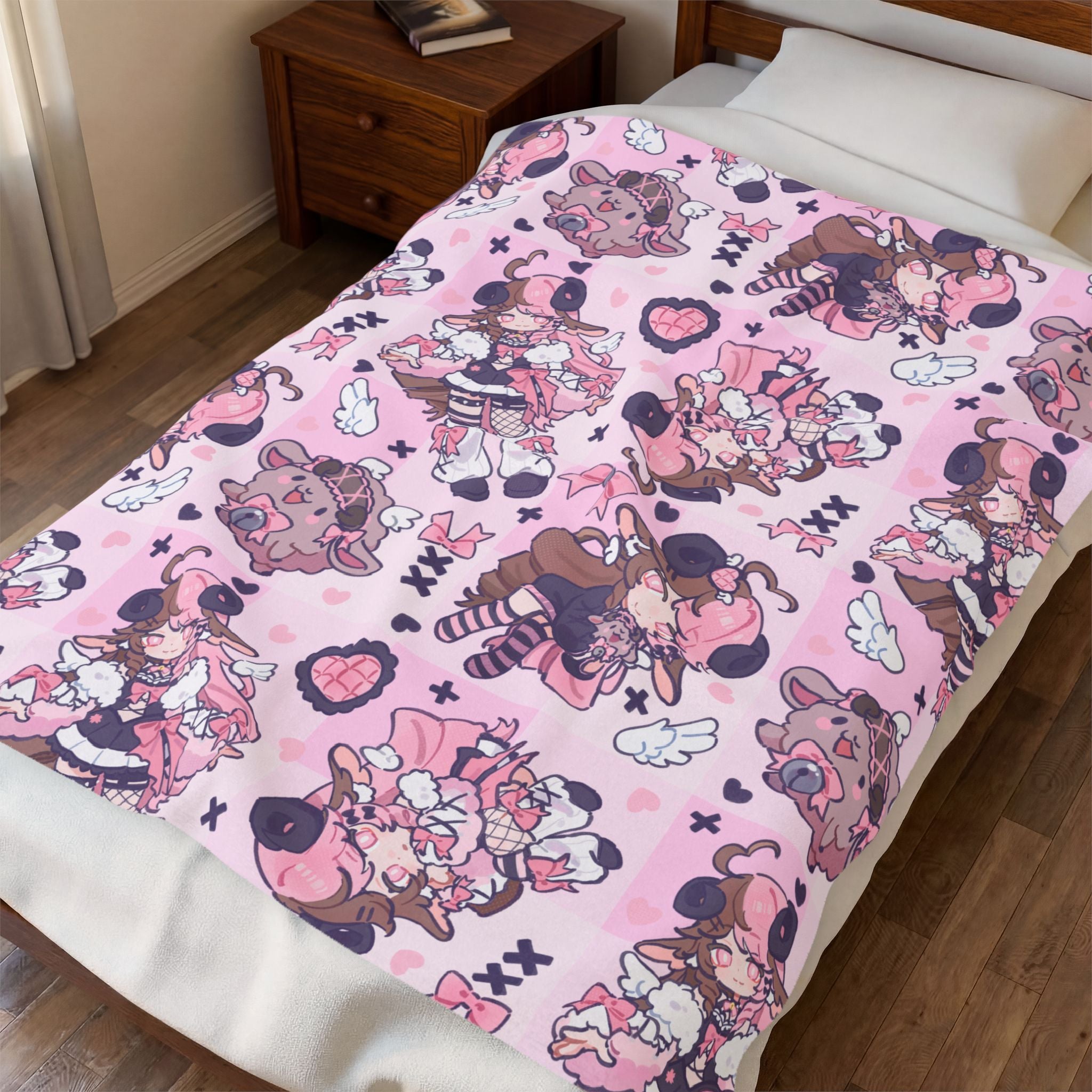 yumekofae Plush Blanket