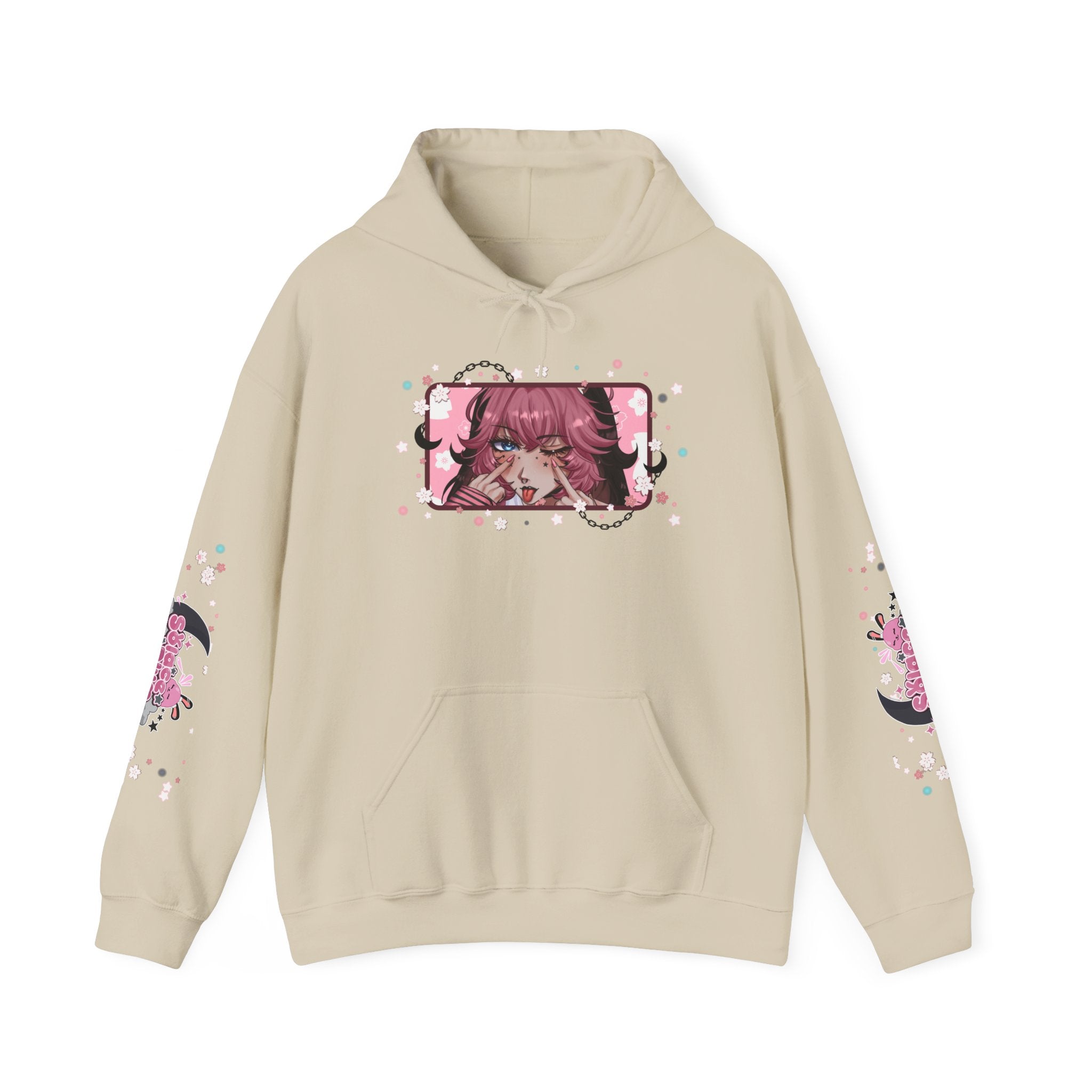 Solace Plum Colored "Blep" Designer Hoodie