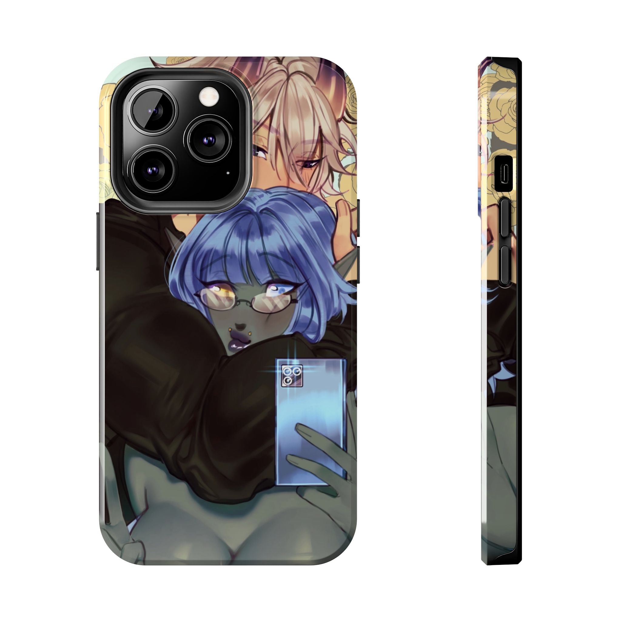 BasicallyVal "Selfie" Tough Phonecase