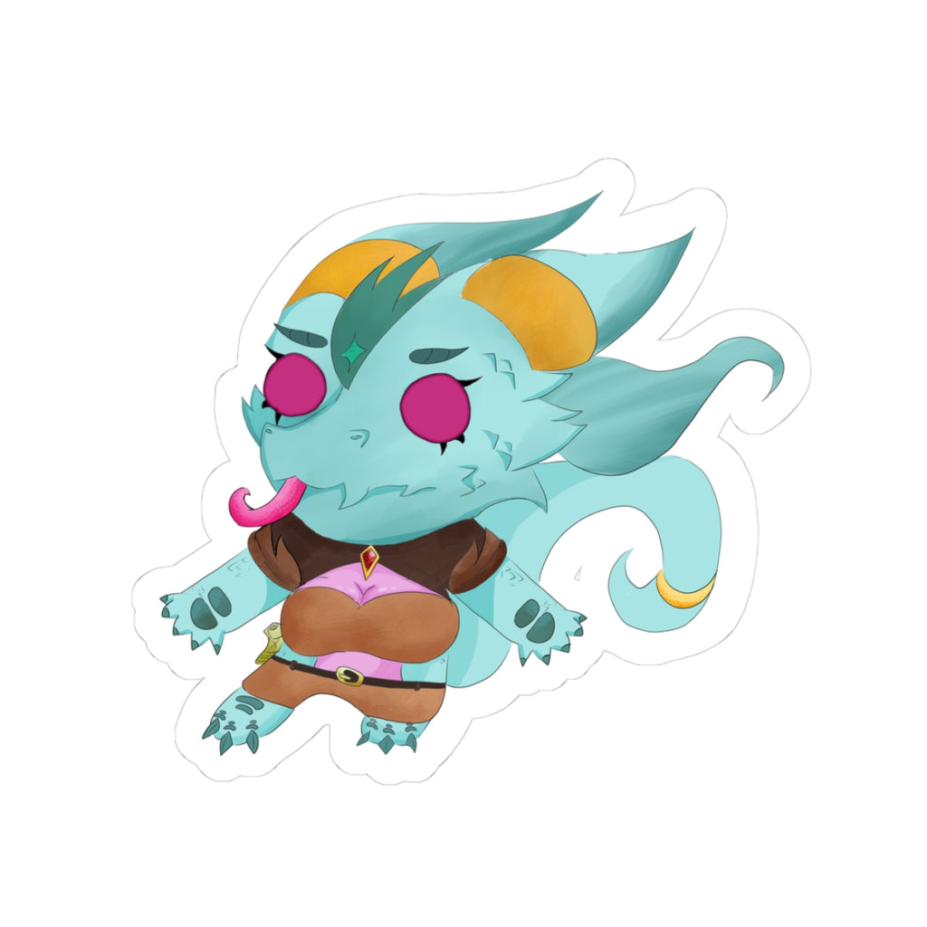 undedbeholder "Little Derp" Sticker