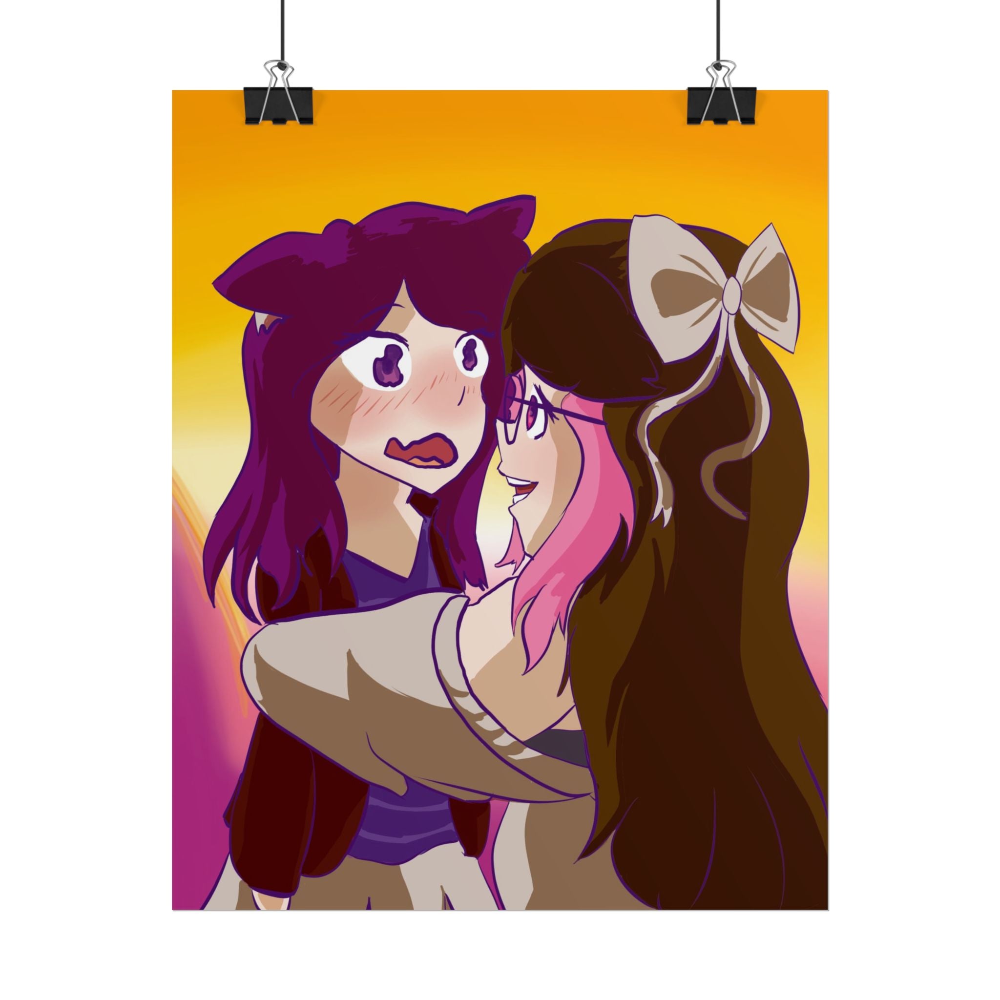 LuckyPenny "Big Hug" Poster - KatDragonz