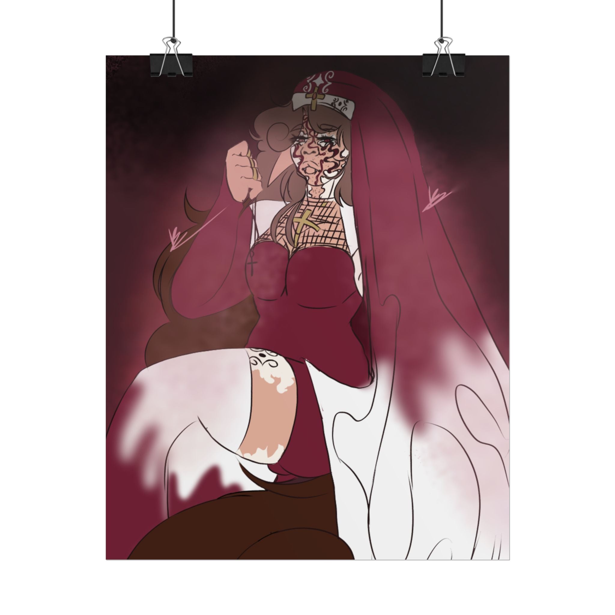 Eros the Angel "Sanctified Ruin" Poster
