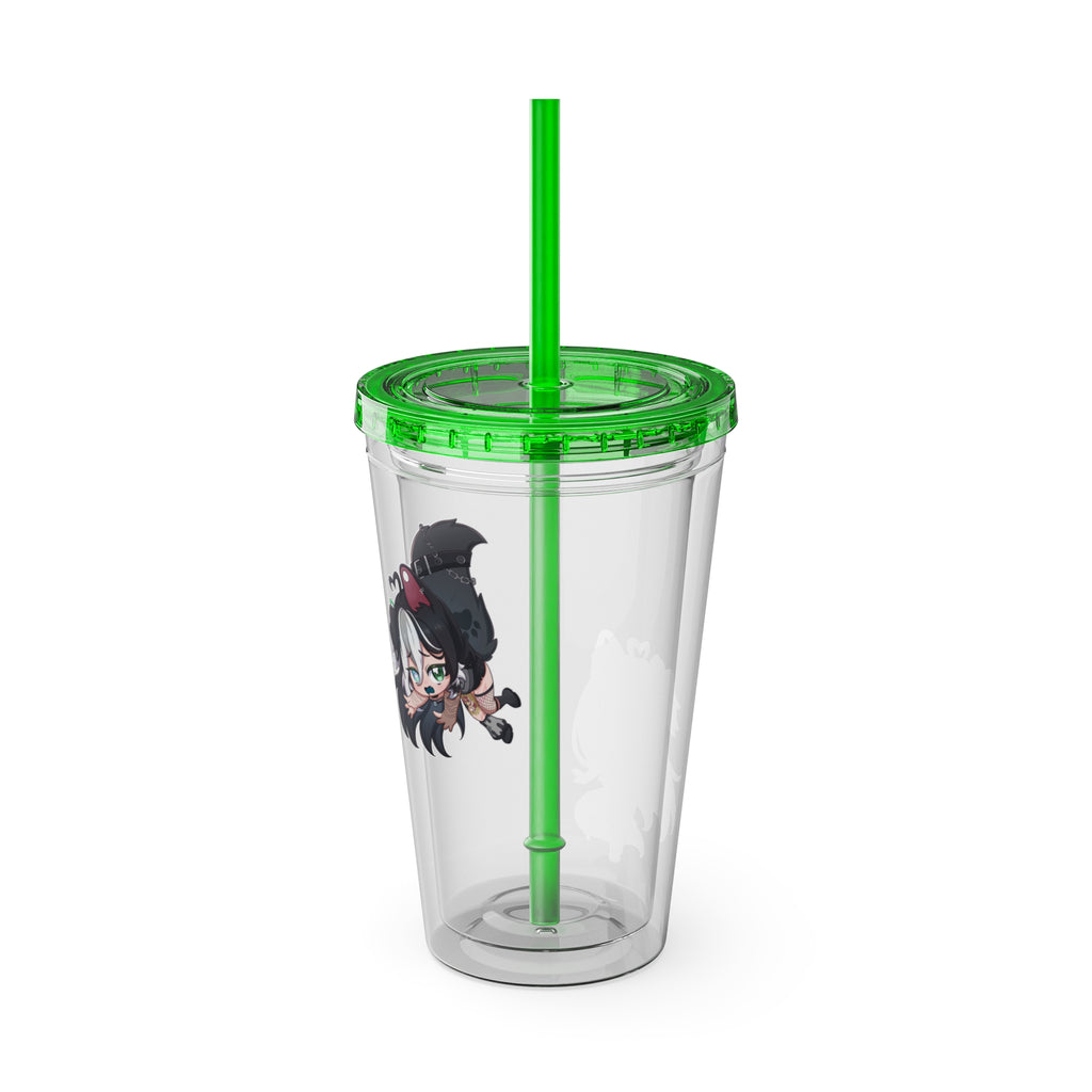 dognamedKats "Chibi Friends" Acrylic Tumbler