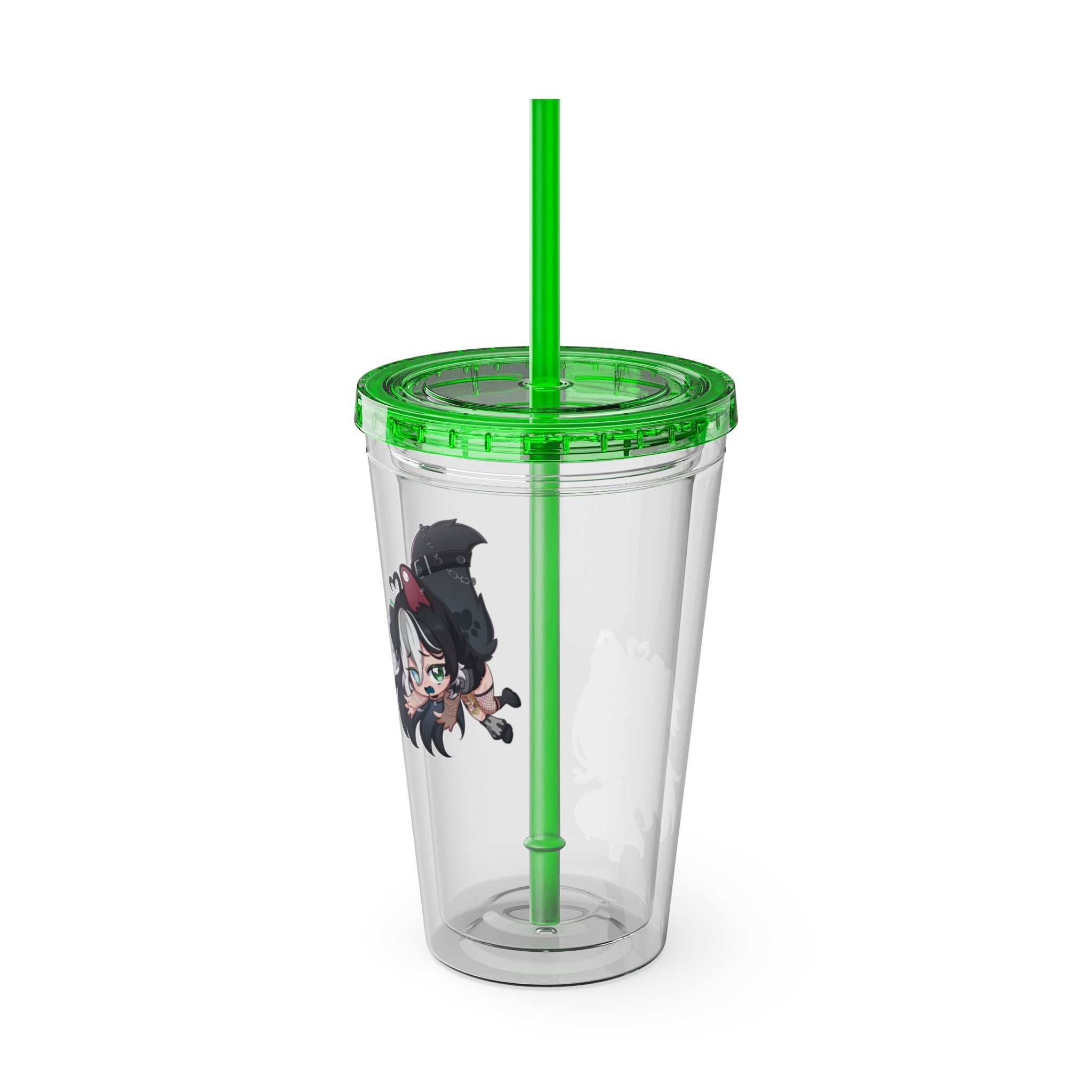 dognamedKats "Chibi Friends" Acrylic Tumbler