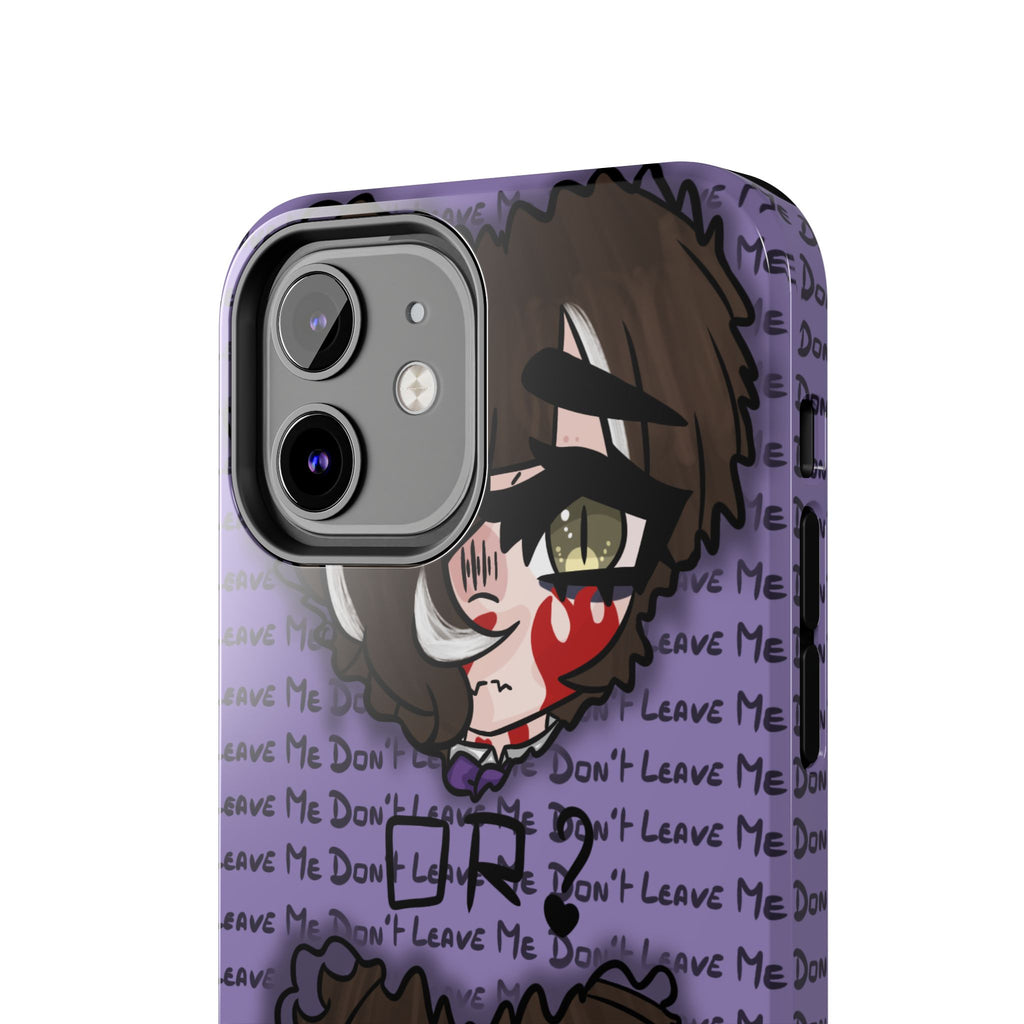 Renée Lysobore "Me or Them" Phone Case
