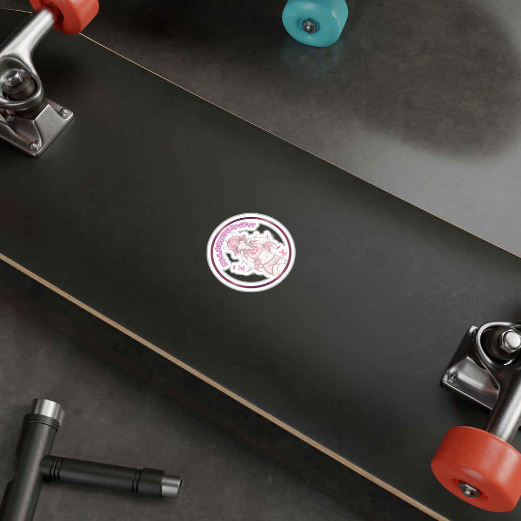 StrawberryMilkMaid "Logo Pose" Decal - KatDragonz