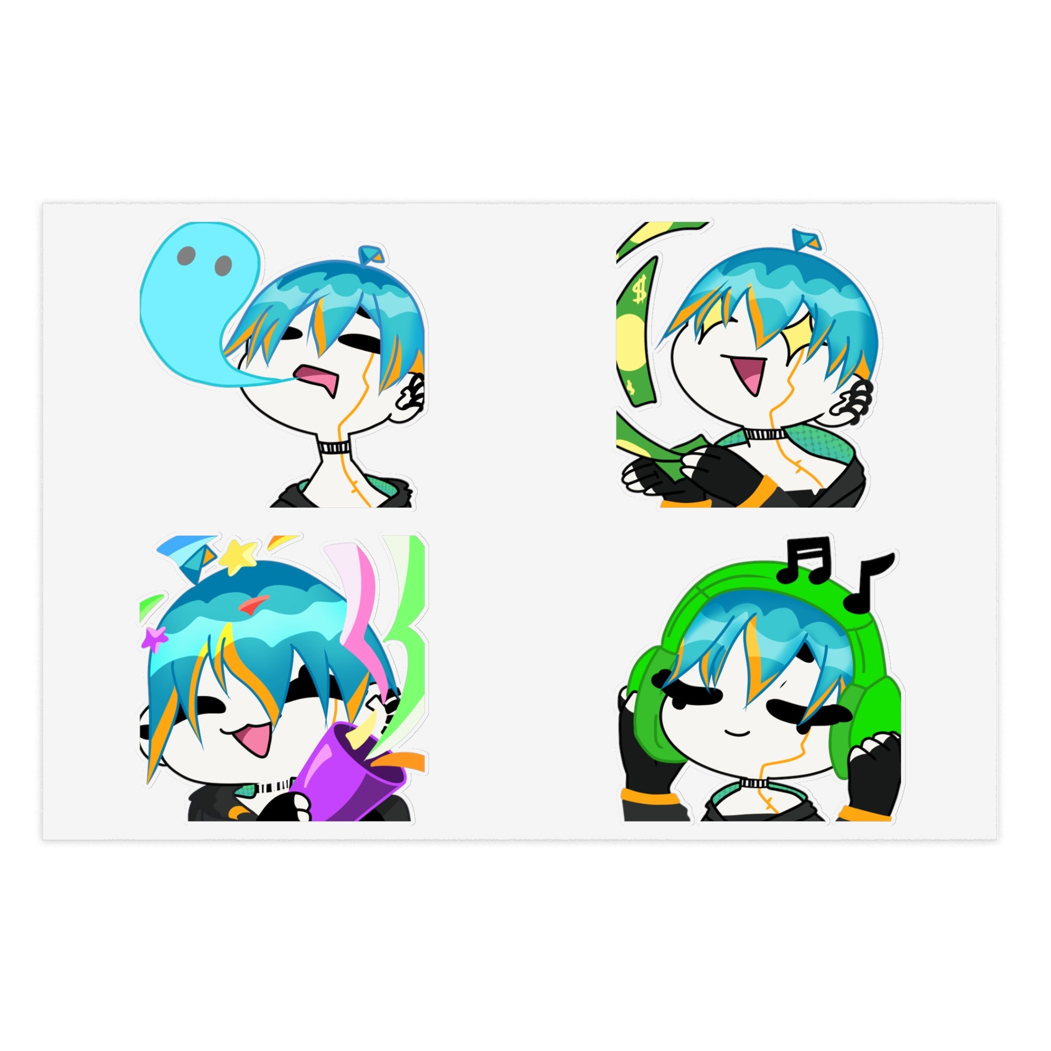Neon28 Sticker Sheet 2