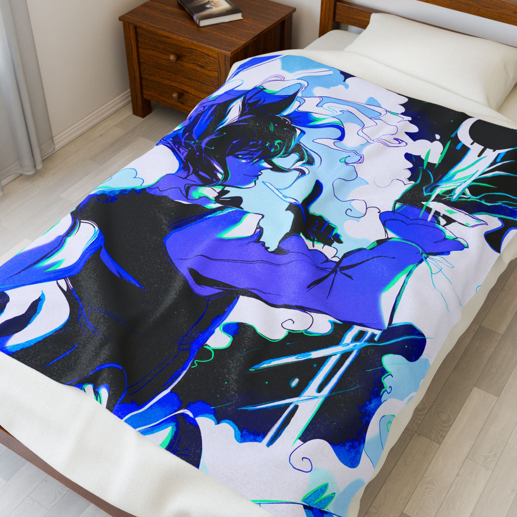 Danya "The Moon" Plush Blanket