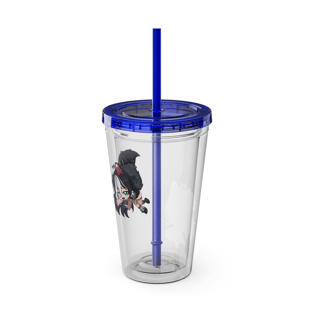 dognamedKats "Chibi Friends" Acrylic Tumbler