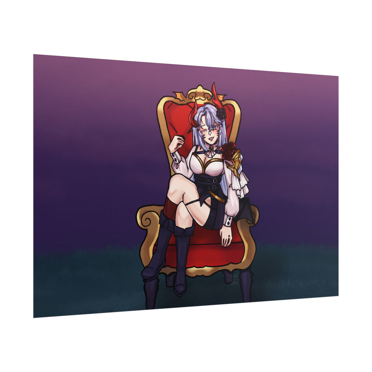 Velorina "Throne" Poster