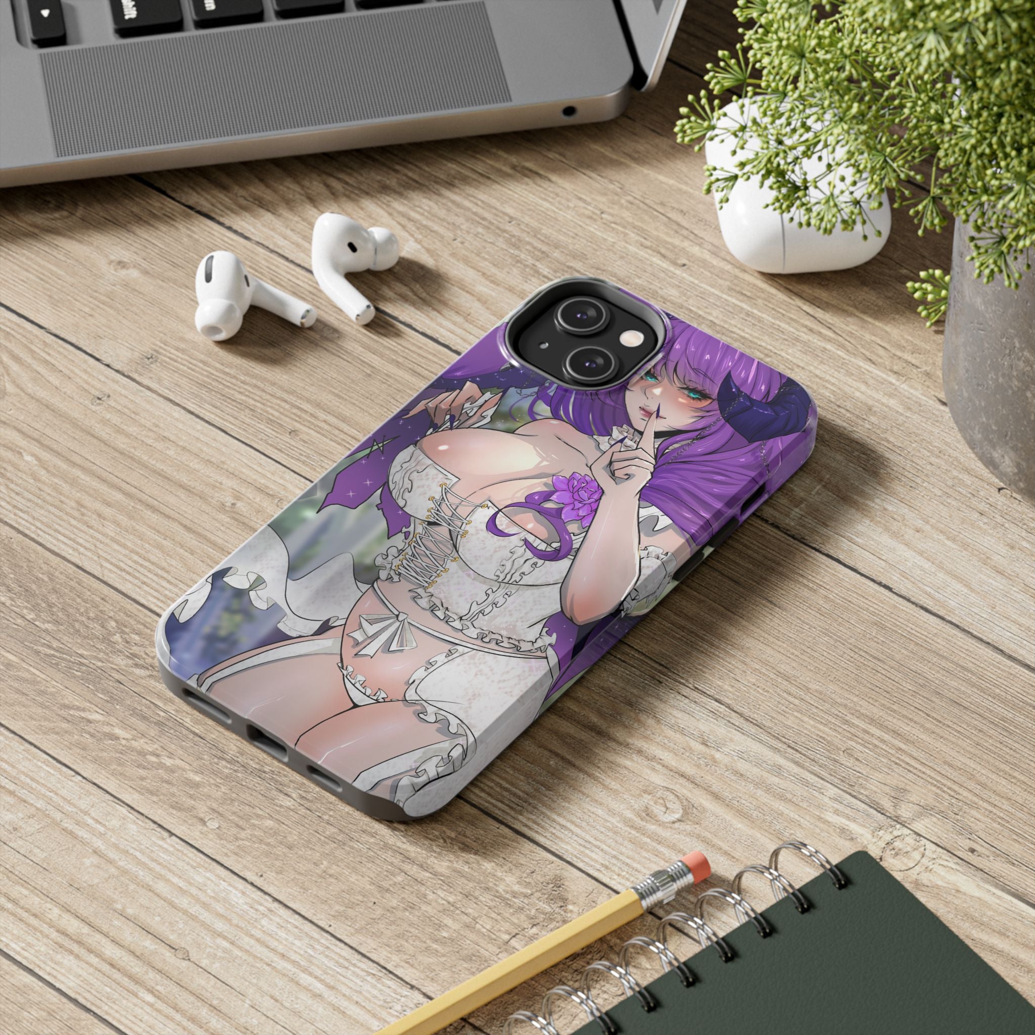 BoaCoomi "Violet Hush" Phone Case