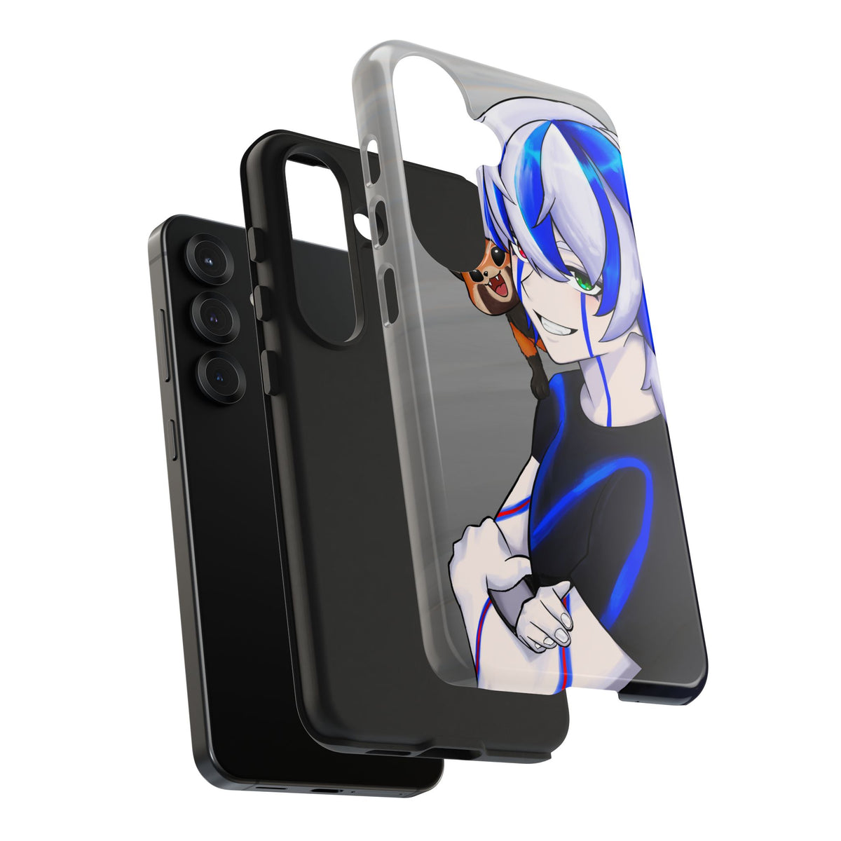 Ray Xash "Red Panda Companion" Phone Case