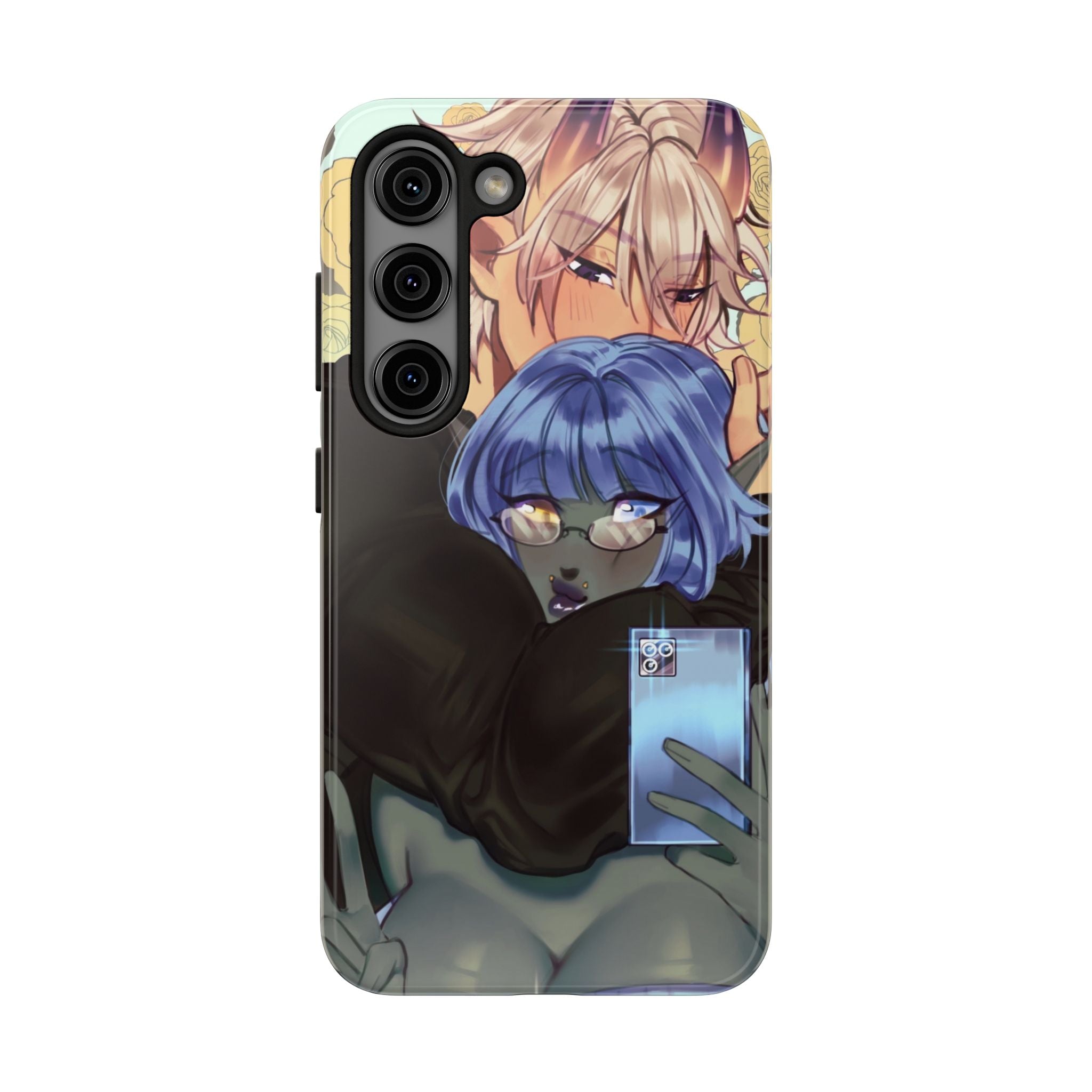 BasicallyVal "Selfie" Tough Phonecase