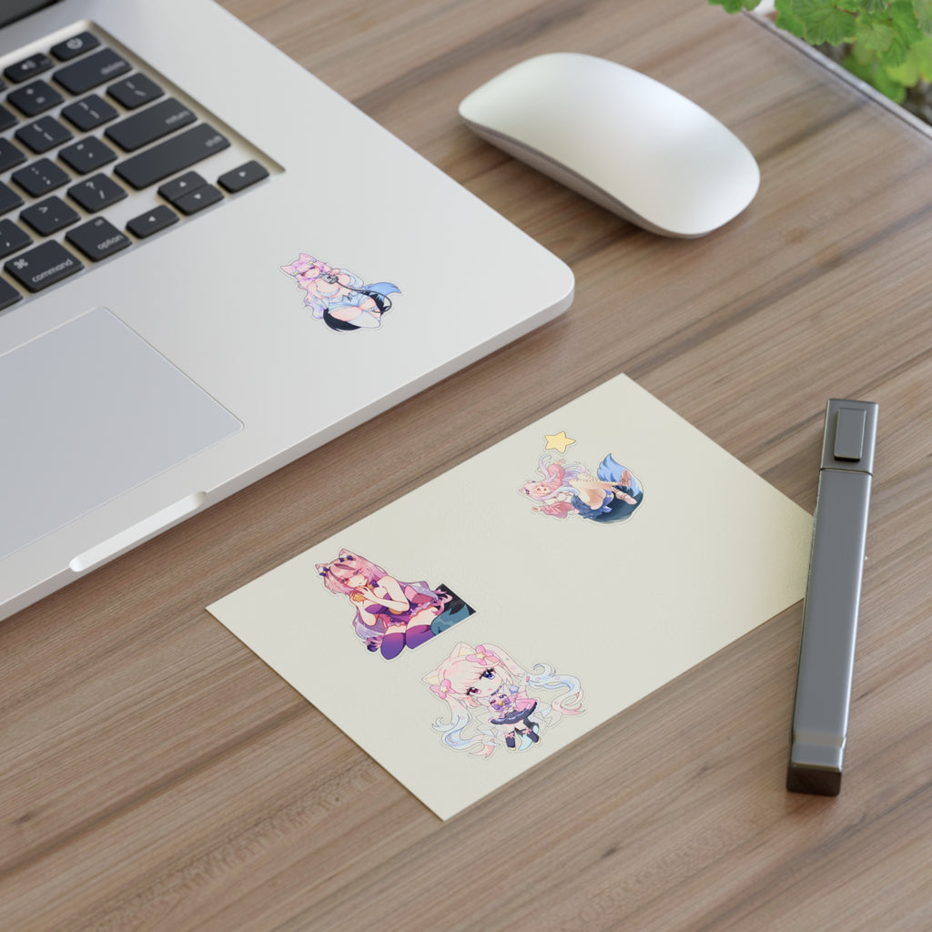 Nighty Neko Sticker Sheet