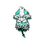 Smug Typhon Hanging Sticker