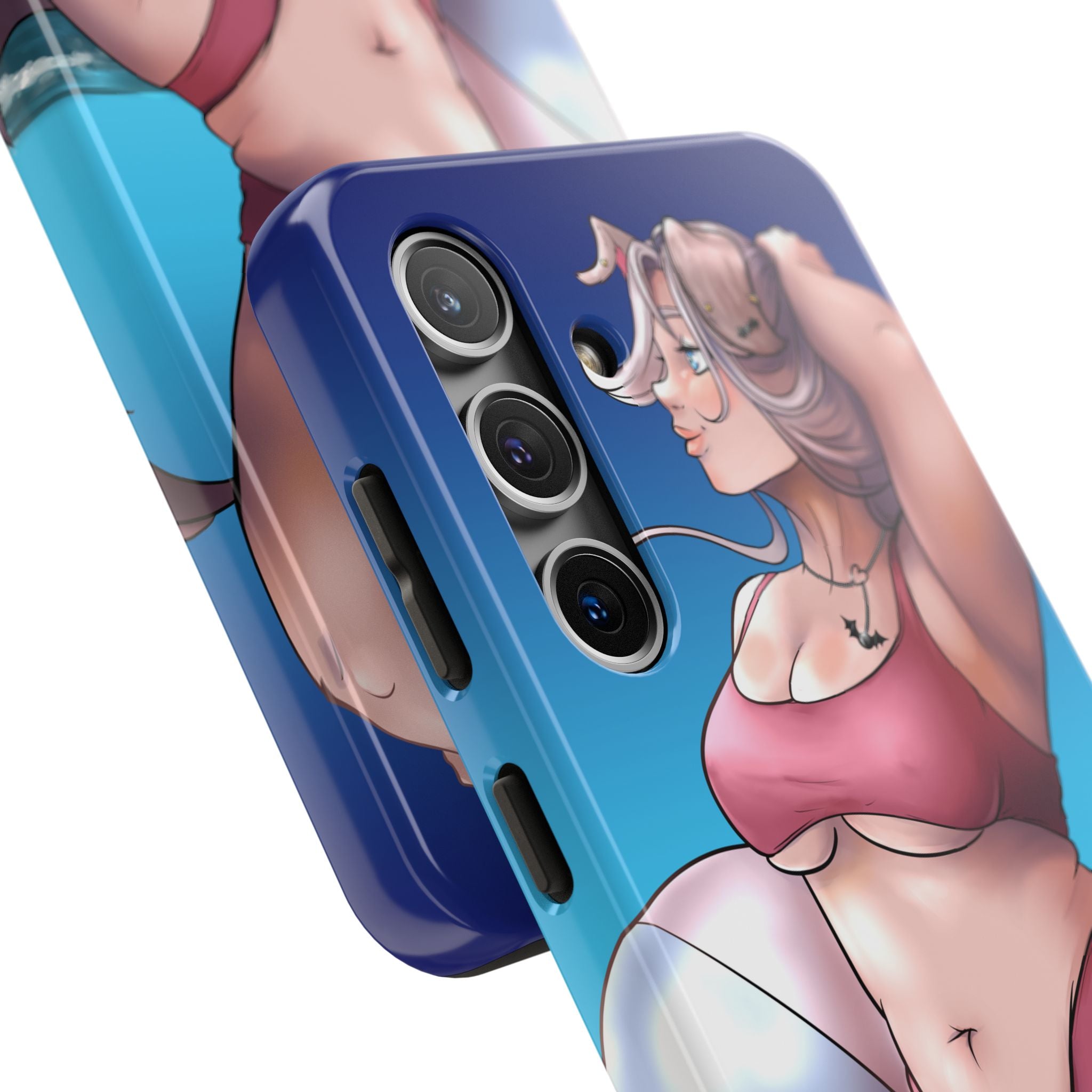 Luna Rainn "Beach Pup" Tough Phone Case