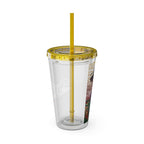 Vinnia Valentine "Rose Garden" Acrylic Tumbler
