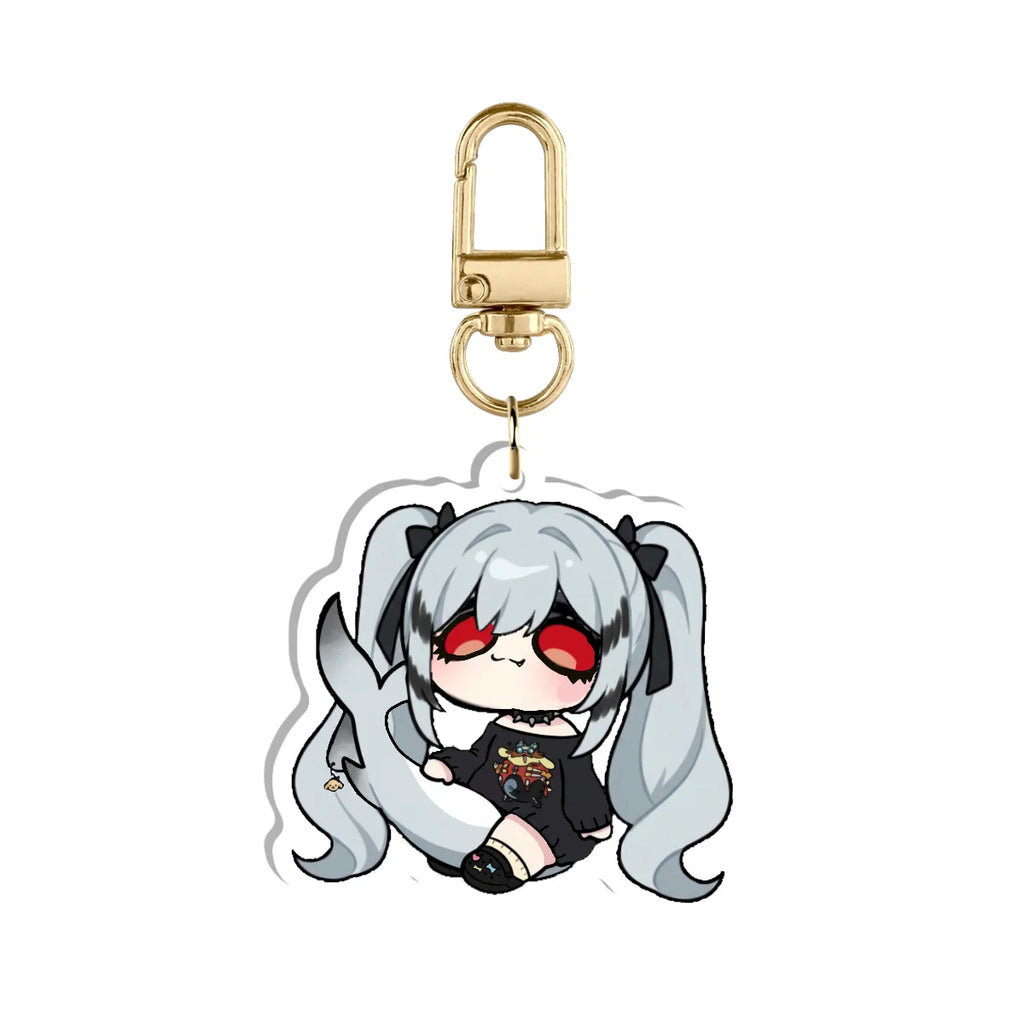 mimibitter "Tail Sit" Keychain
