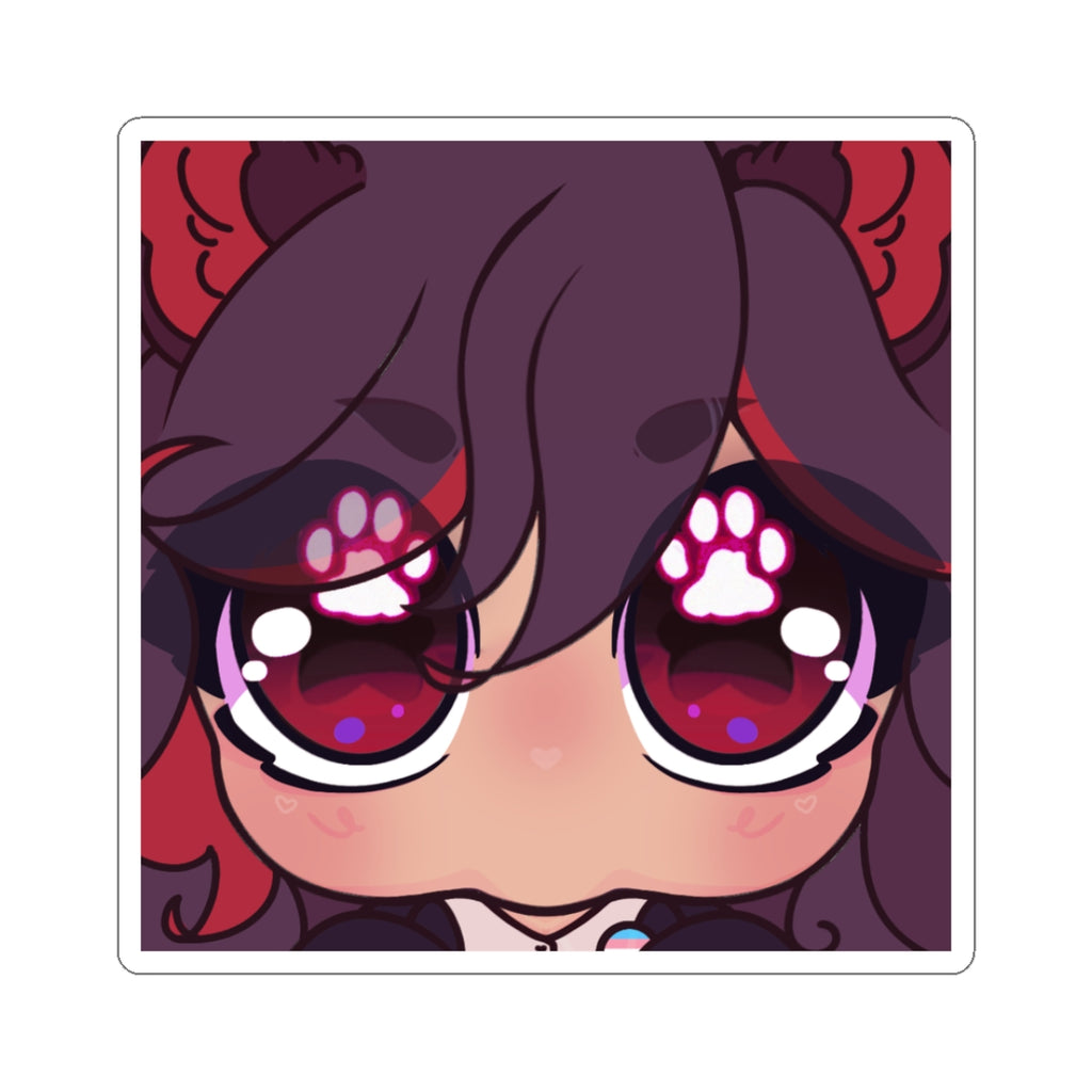 KaitlynPlayz "Red Pleading" Sticker
