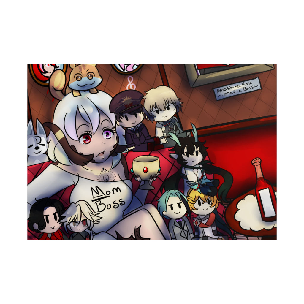 Kou Amashita "Mom Boss" Poster