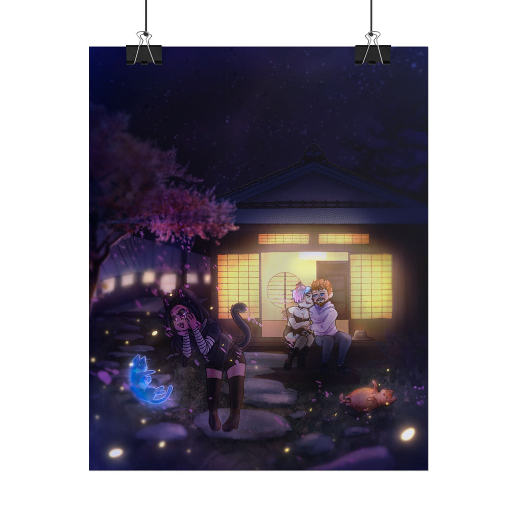 Firejemz "Cozy Night" Poster