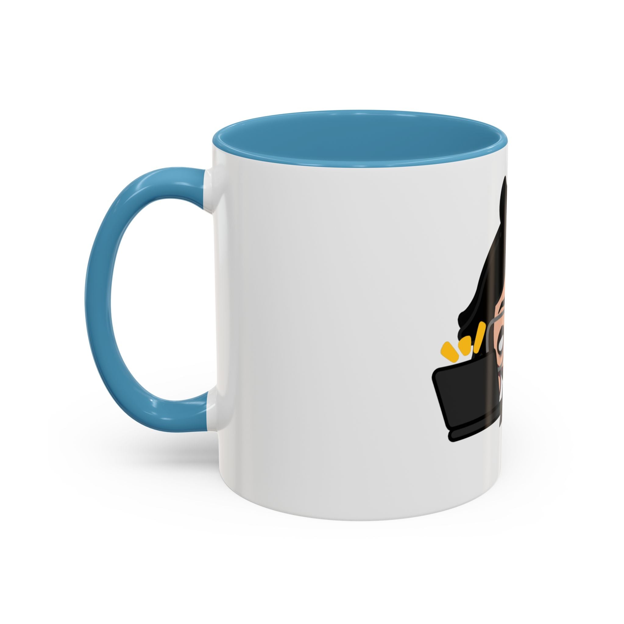 RyoPlaying "Exhausted" Accent Mug