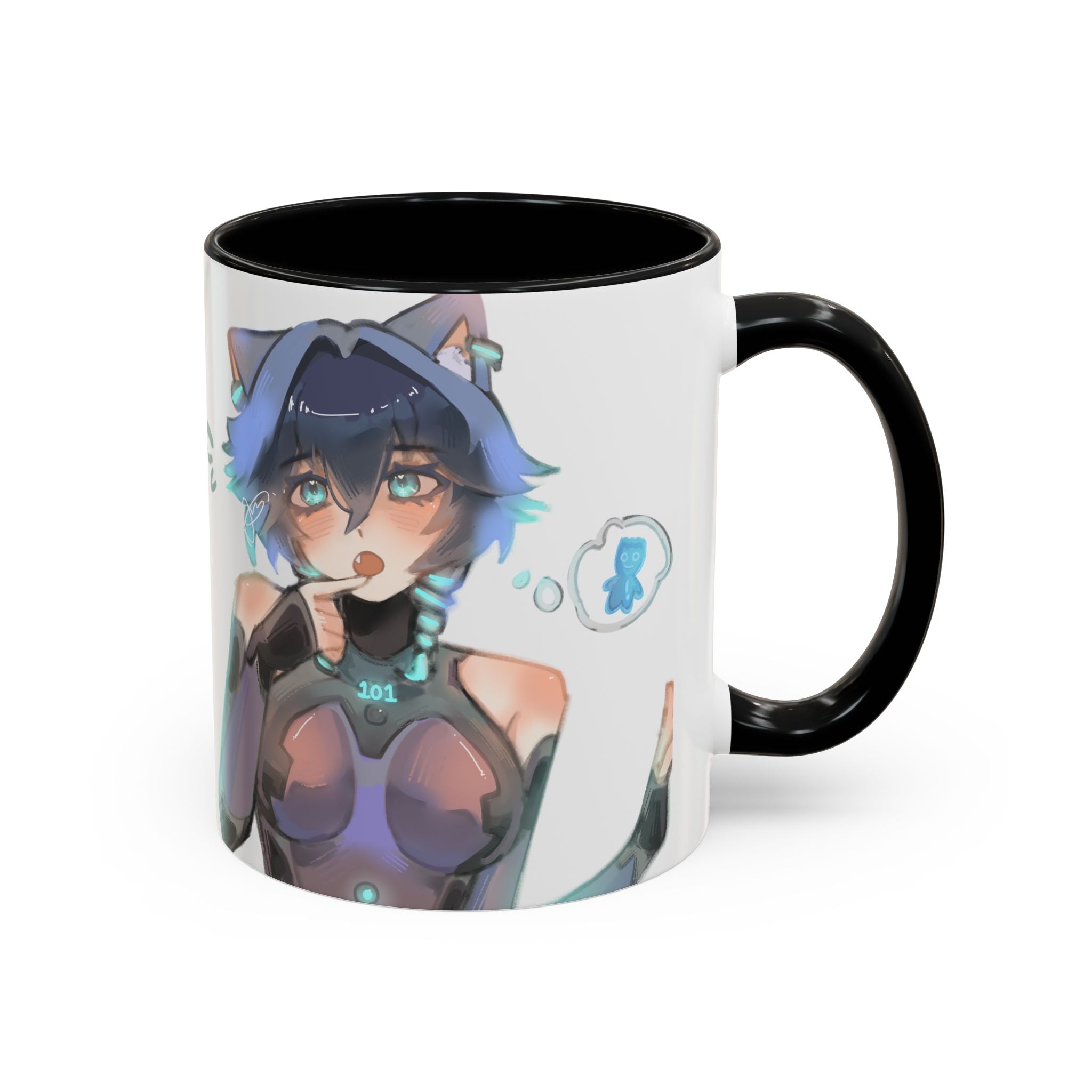 Eilucat Painted Mug