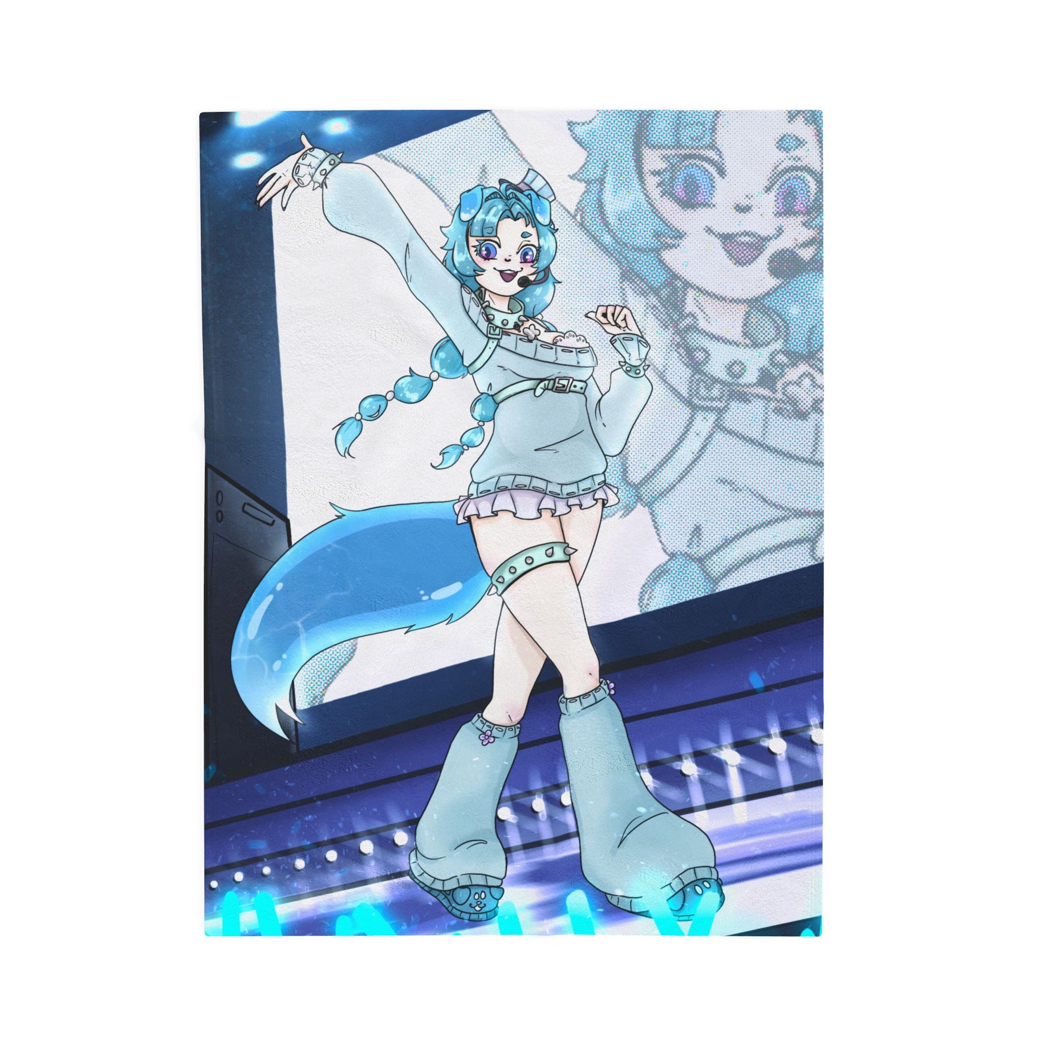 ShinyTinsel Plush Blanket