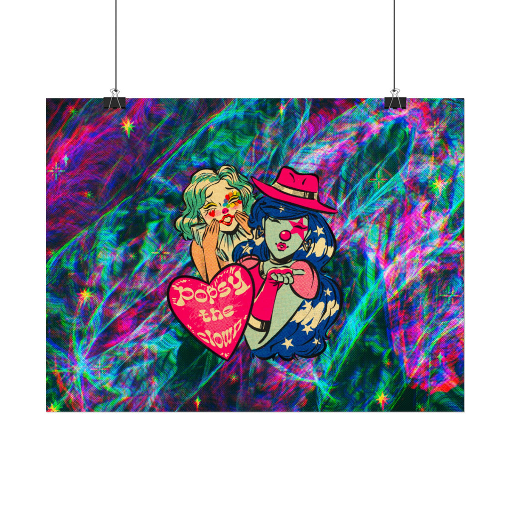 PopsyTheClown "ArtPopsy" Poster