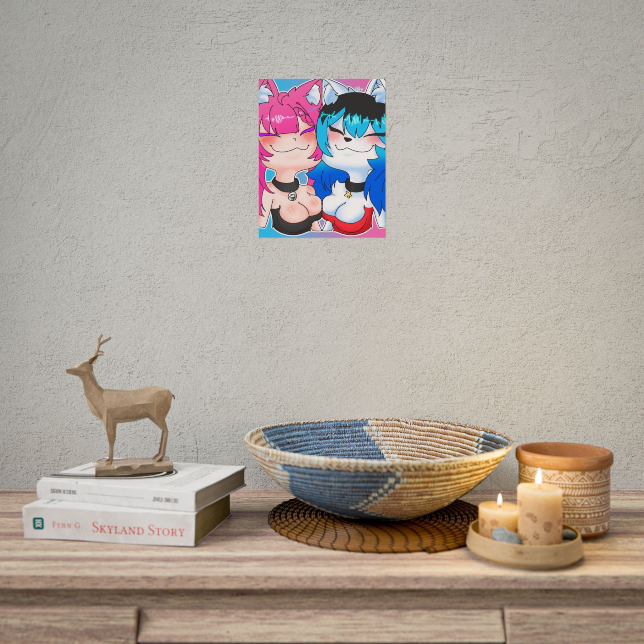 Yuki y Kat Valentine's Poster