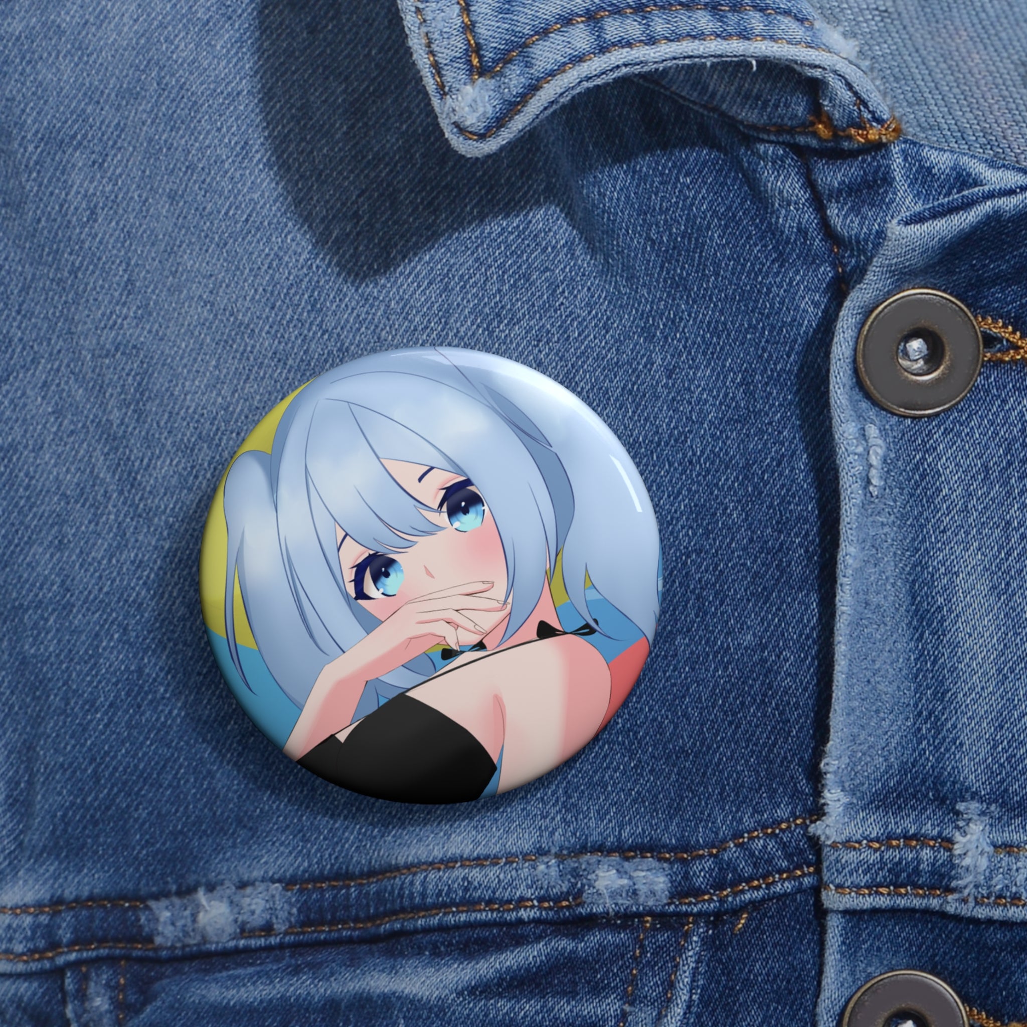 hi2chan Pin Button