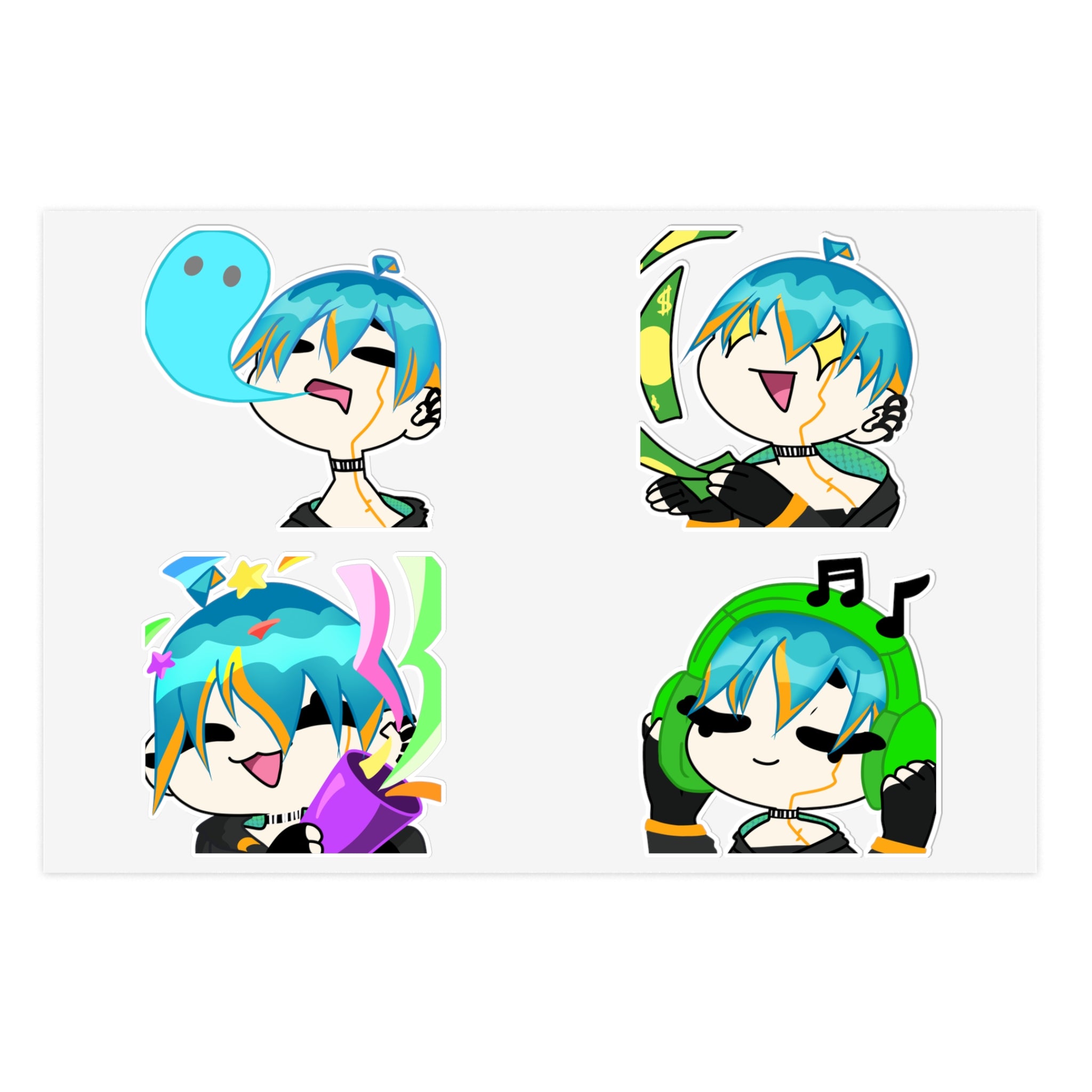 Neon28 Sticker Sheet 2